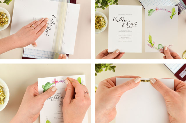 DIY Tutorial: Vellum Wedding Invitations - someday paper co