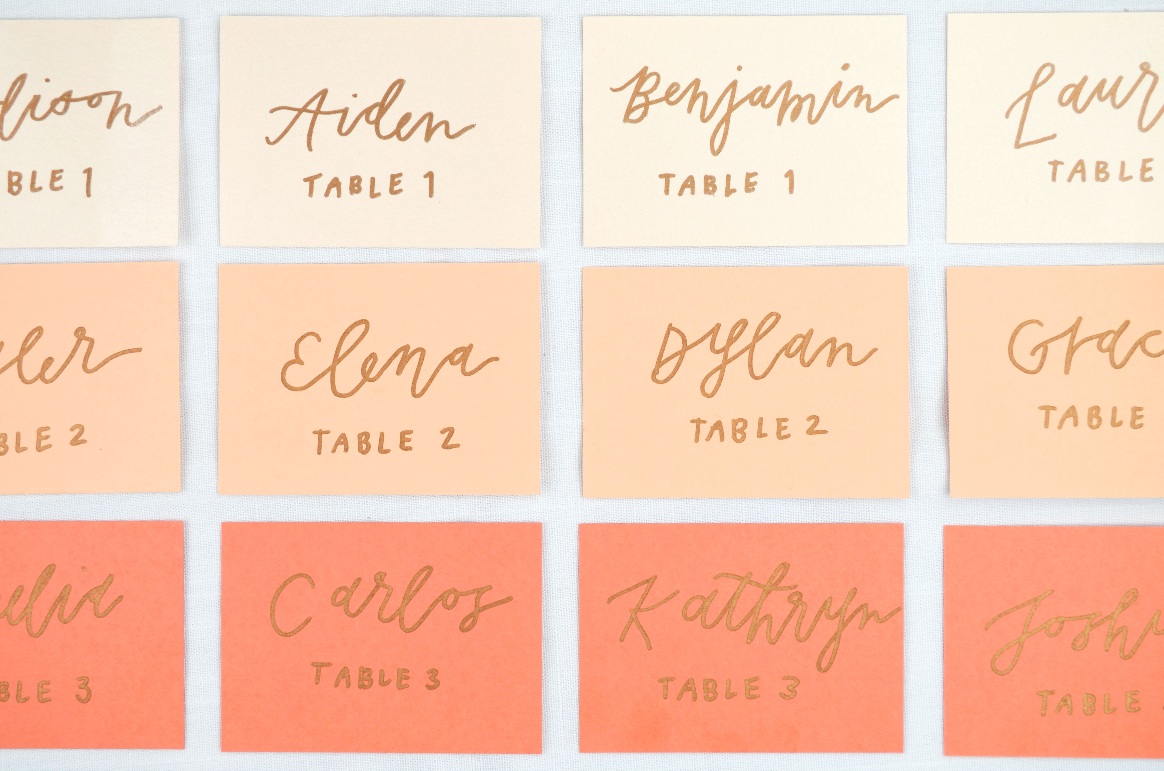 Best Place Card Ideas - Unique Table Place Cards