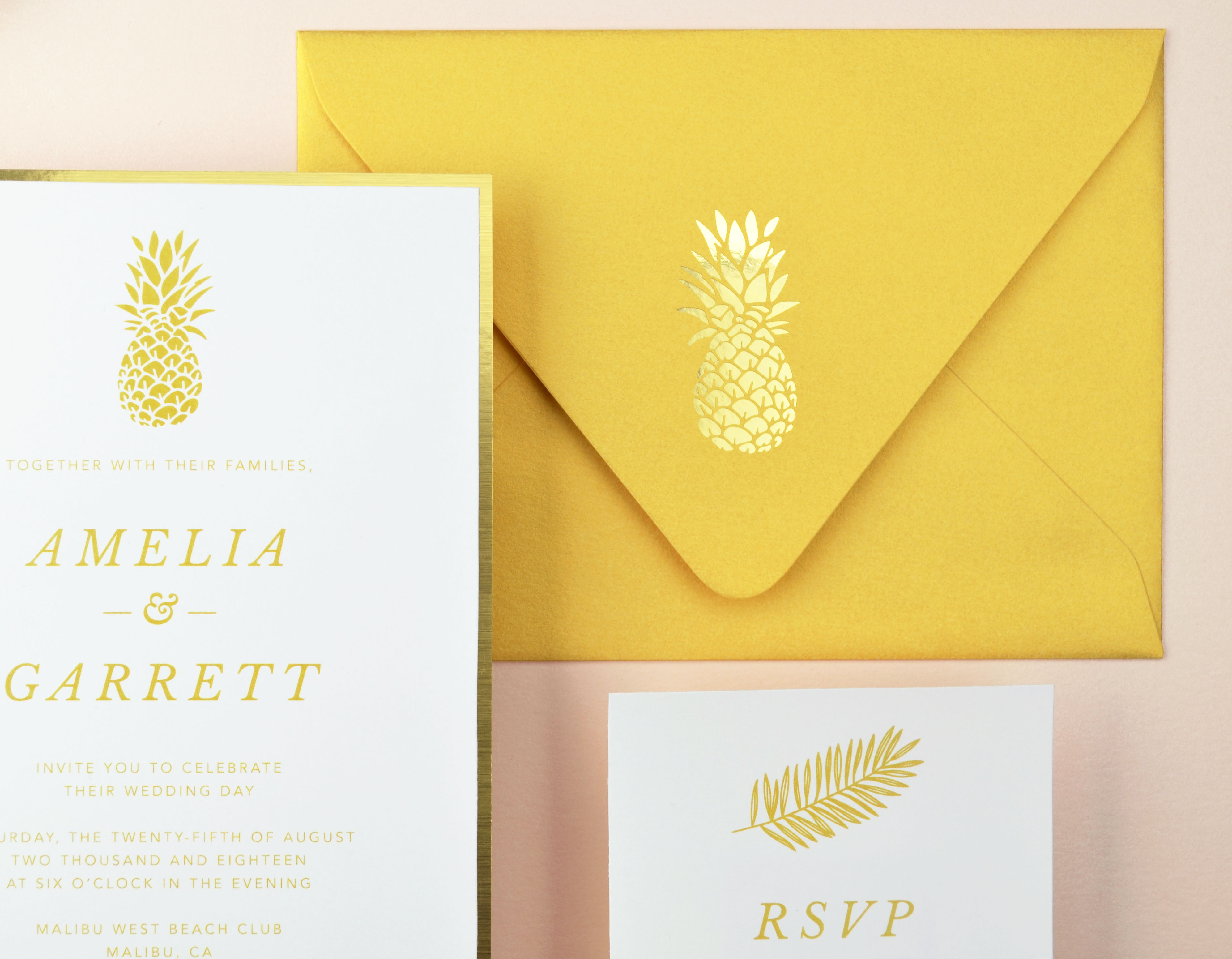 4 DIY Tropical Wedding Invitation Ideas - Cards \u0026 Pockets Design Idea Blog, image size:3985x3101